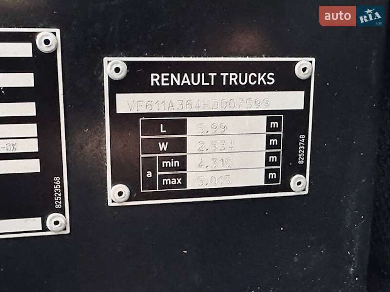 Тягач Renault Range T/T-Series  2017 в Киеве