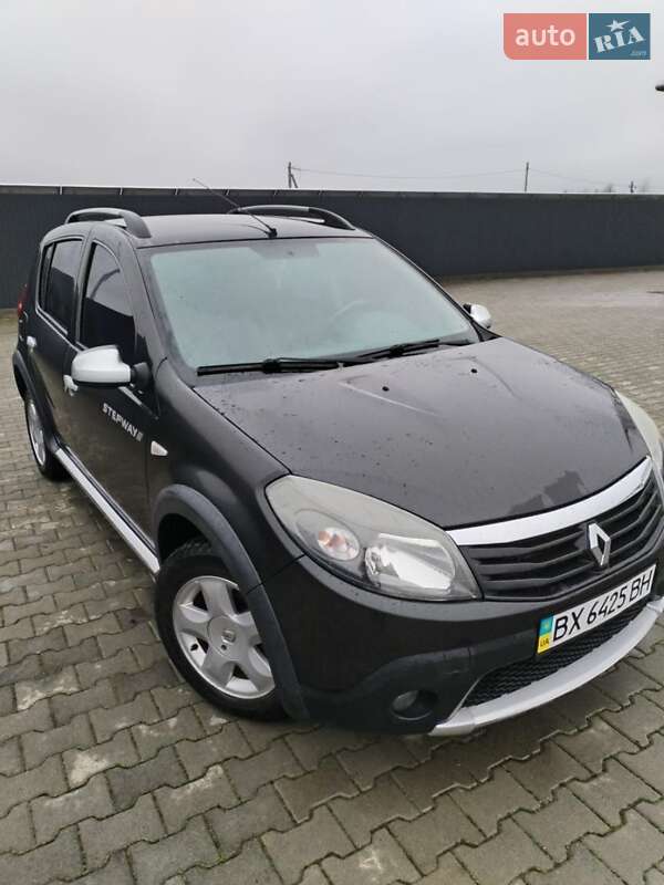 Позашляховик / Кросовер Renault Sandero StepWay 2012 в Хмельницькому