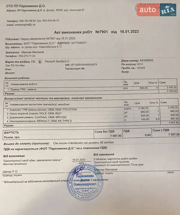 Хэтчбек Renault Sandero 2013 в Царичанке документ 4 фото Хэтчбек Renault Sandero 2013 в Царичанке документ