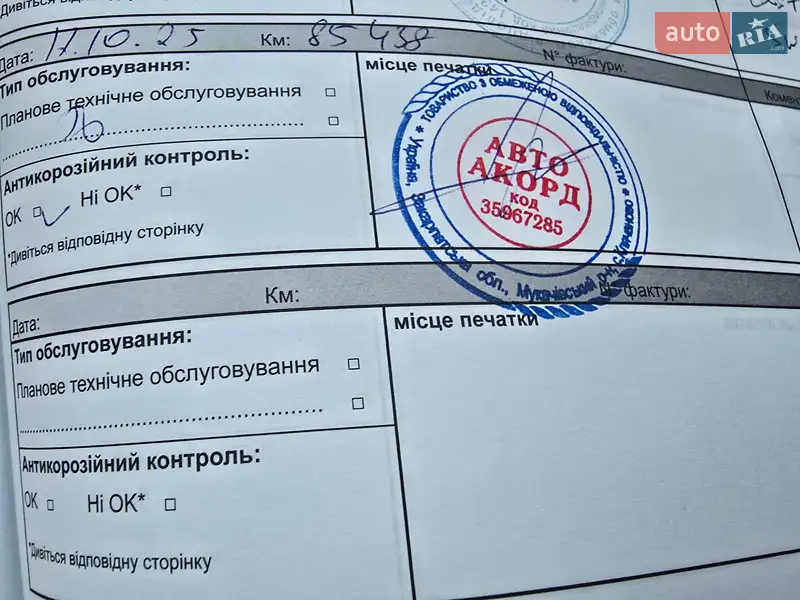 Хэтчбек Renault Sandero 2020 в Мукачево документ