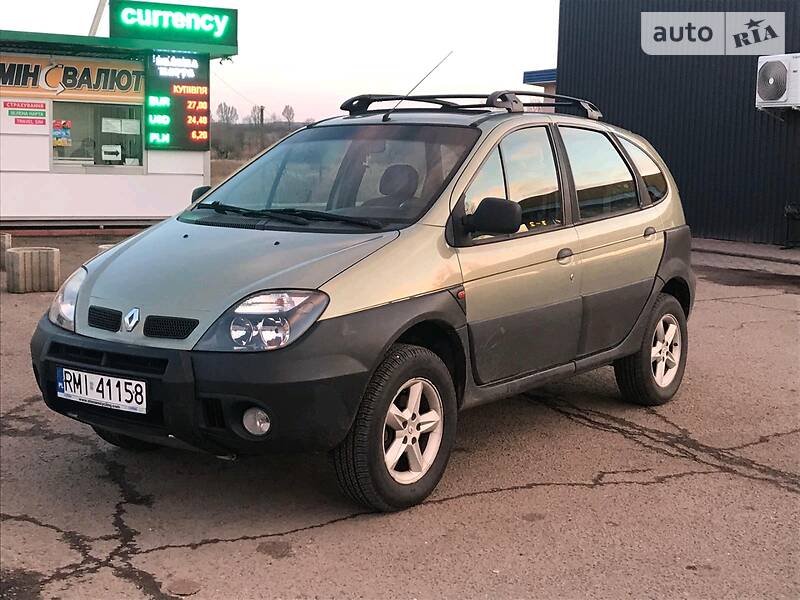 Внедорожник / Кроссовер Renault Scenic RX4 2002 в 