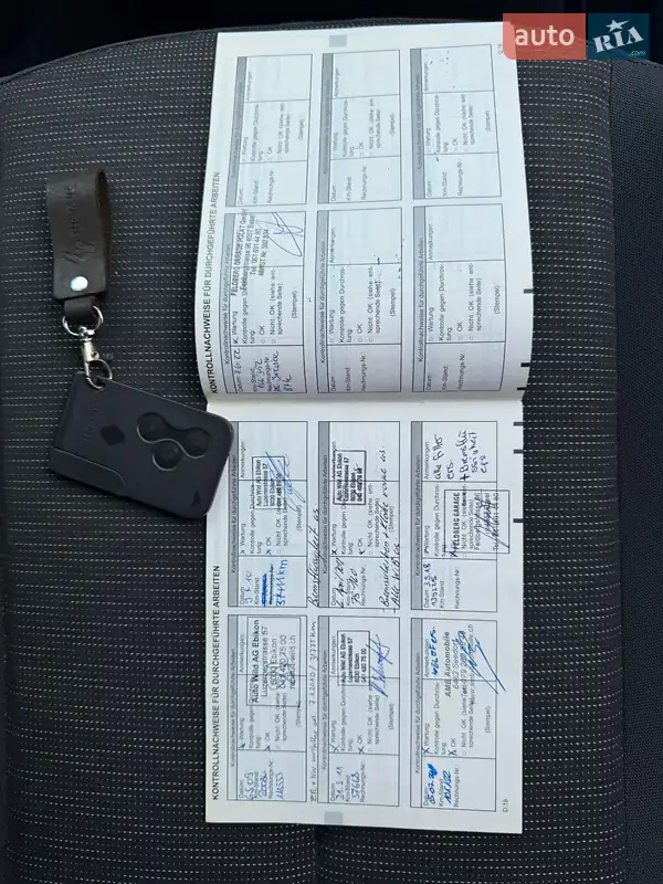 Минивэн Renault Scenic 2008 в Луцке документ