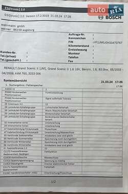Минивэн Renault Scenic 2005 в 