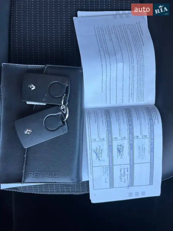 Минивэн Renault Scenic 2011 в Киеве документ 5 фото Минивэн Renault Scenic 2011 в Киеве документ