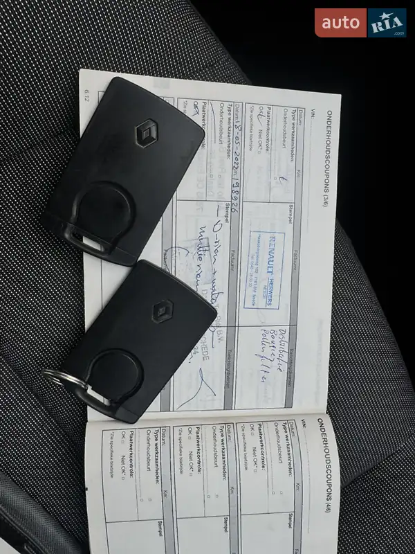 Минивэн Renault Scenic 2010 в Буче документ