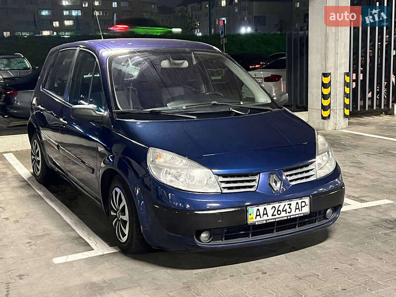 Минивэн Renault Scenic 2005 в Вишневом фото 2 Минивэн Renault Scenic 2005 в Вишневом