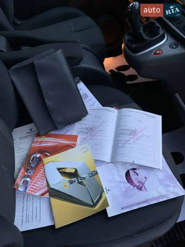 Минивэн Renault Scenic 2005 в Запорожье документ
