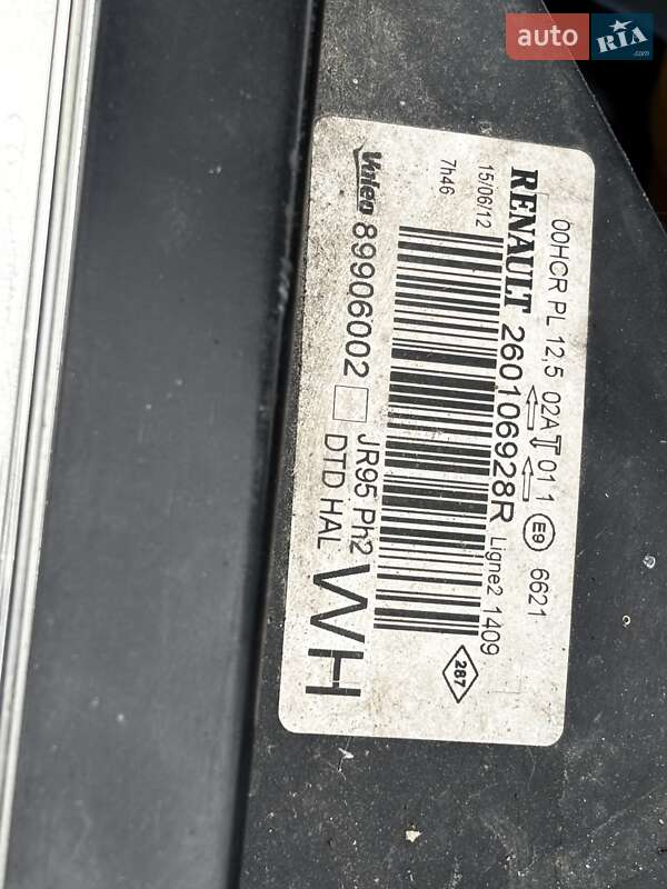 Мінівен Renault Scenic 2012 в Красилові