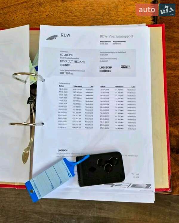 Минивэн Renault Scenic 2007 в Кривом Роге