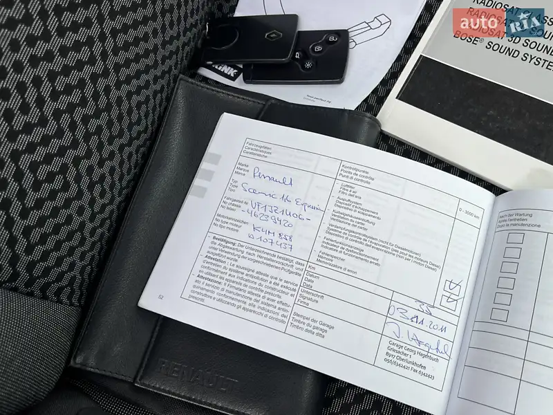 Минивэн Renault Scenic 2011 в Луцке документ 6 фото Минивэн Renault Scenic 2011 в Луцке документ