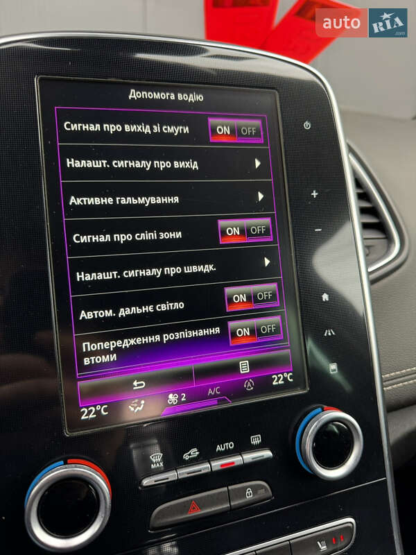 Минивэн Renault Scenic 2016 в Луцке