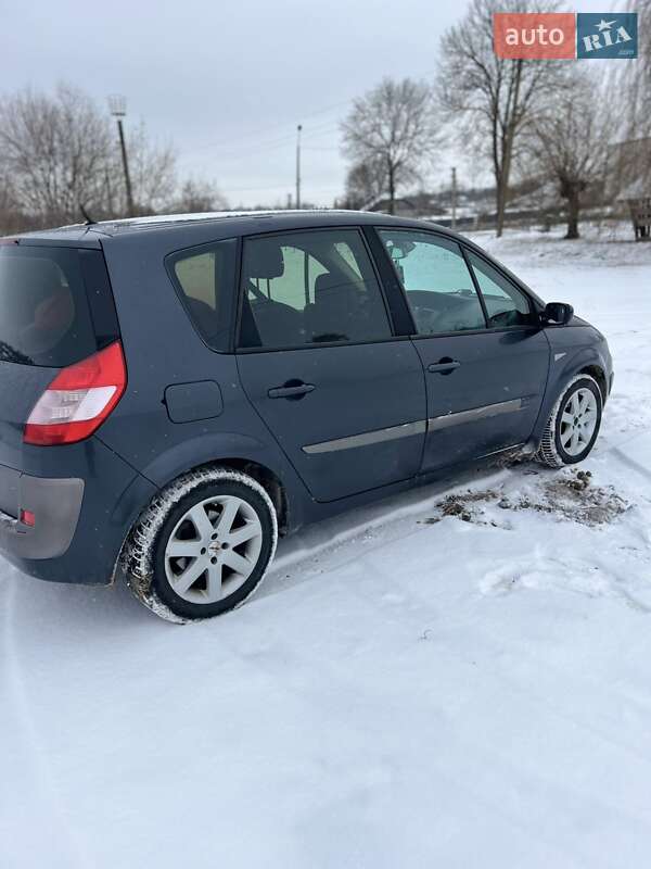 2005 Renault Scenic, VIN VF1JMSE0635097060:plate — photo 1 (autoria)