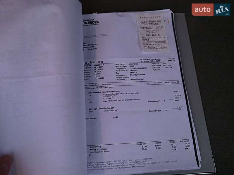 Минивэн Renault Scenic 2004 в Луцке