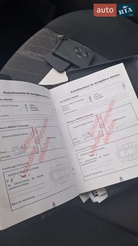 Минивэн Renault Scenic 2005 в Дубно документ