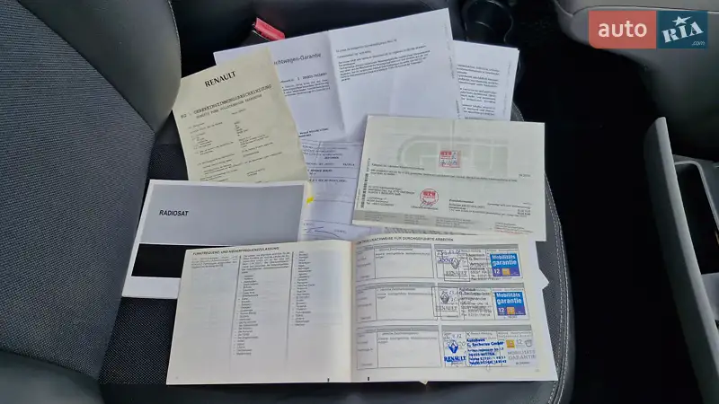 Минивэн Renault Scenic 2009 в Чернигове документ 2 фото Минивэн Renault Scenic 2009 в Чернигове документ