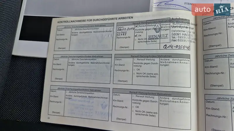 Минивэн Renault Scenic 2009 в Чернигове документ 4 фото Минивэн Renault Scenic 2009 в Чернигове документ