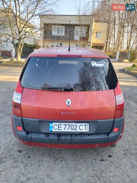 Минивэн Renault Scenic 2004 в Черновцах
