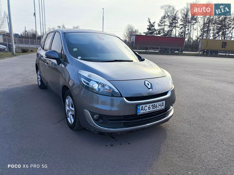 Минивэн Renault Scenic 2012 в Ковеле фото Минивэн Renault Scenic 2012 в Ковеле