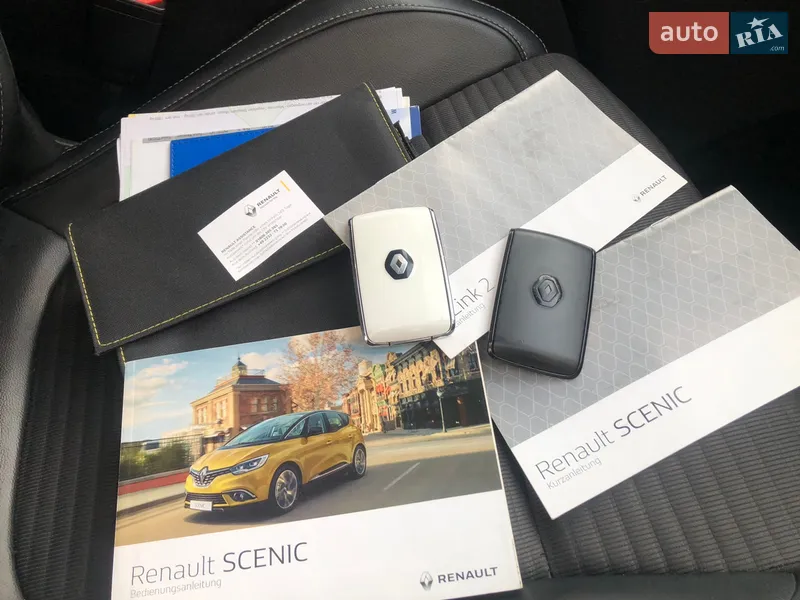 Минивэн Renault Scenic 2017 в Львове документ