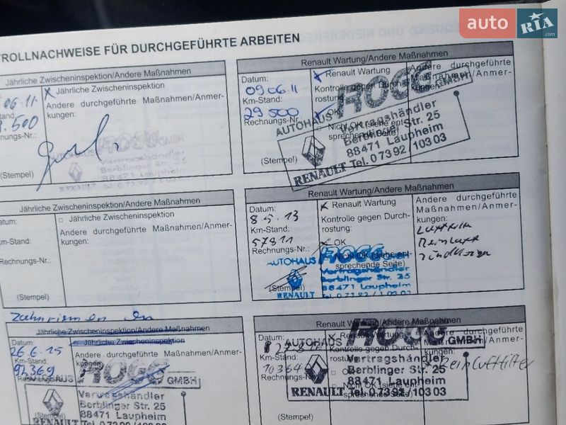 Мінівен Renault Scenic 2009 в Полтаві