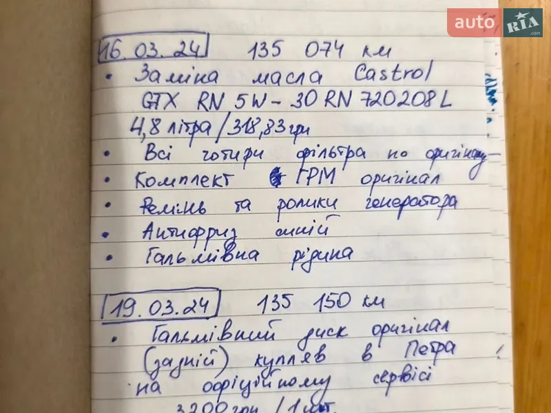 Минивэн Renault Scenic 2014 в Львове документ