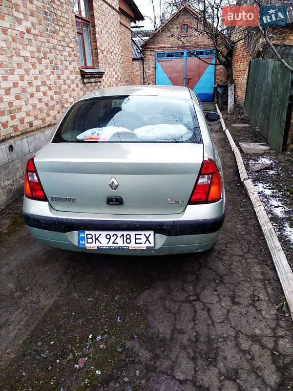 Седан Renault Symbol 2004 в Здолбунове фото 7 Седан Renault Symbol 2004 в Здолбунове