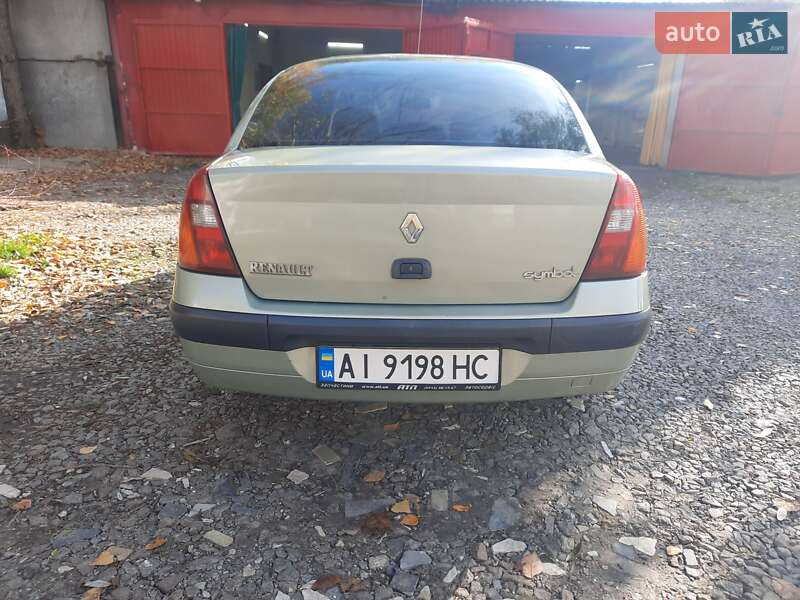 Седан Renault Symbol 2004 в Борисполі