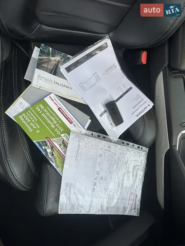 Седан Renault Talisman 2016 в Луцке документ