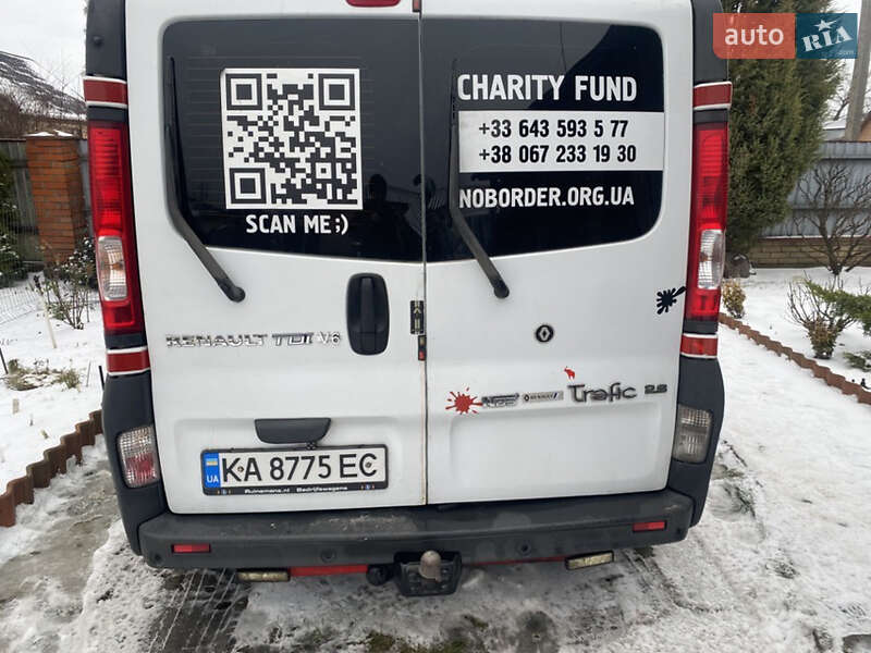 Микроавтобус грузовой (до 3,5т) Renault Trafic 2012 в Киеве