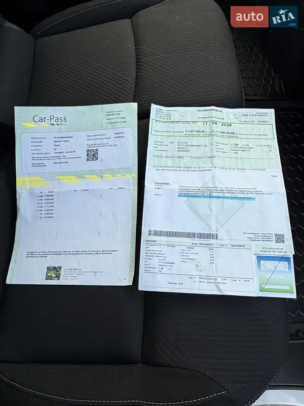 Грузовой фургон Renault Trafic 2021 в Луцке документ