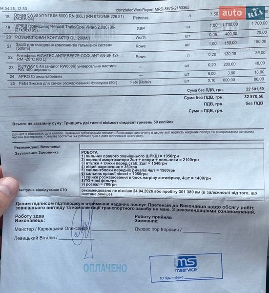 Минивэн Renault Trafic 2010 в Хмельницком