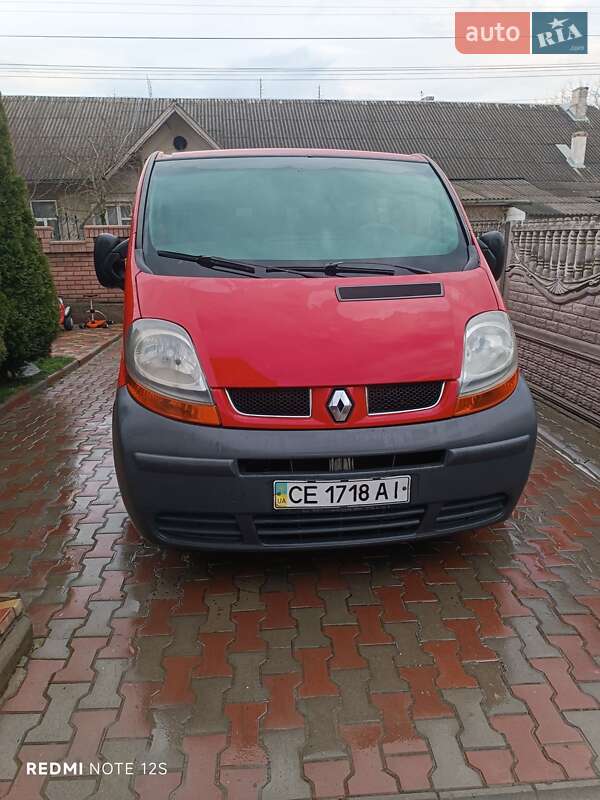 Минивэн Renault Trafic 2002 в Черновцах