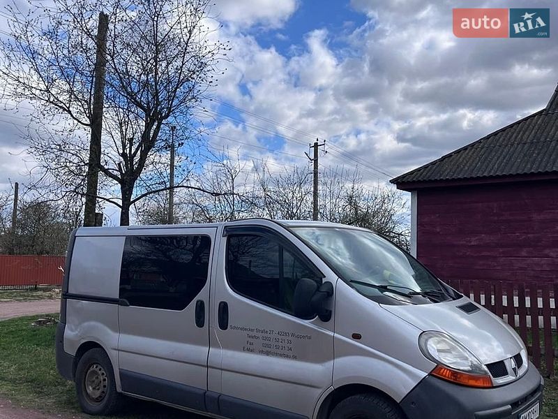 Мінівен Renault Trafic 2004 в Овручі фото 12 Мінівен Renault Trafic 2004 в Овручі