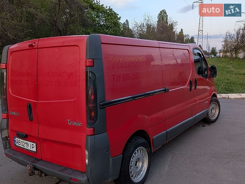 2006 Renault Trafic, VIN VF1FLBCB66Y141112:plate — фото 1 (autoria)