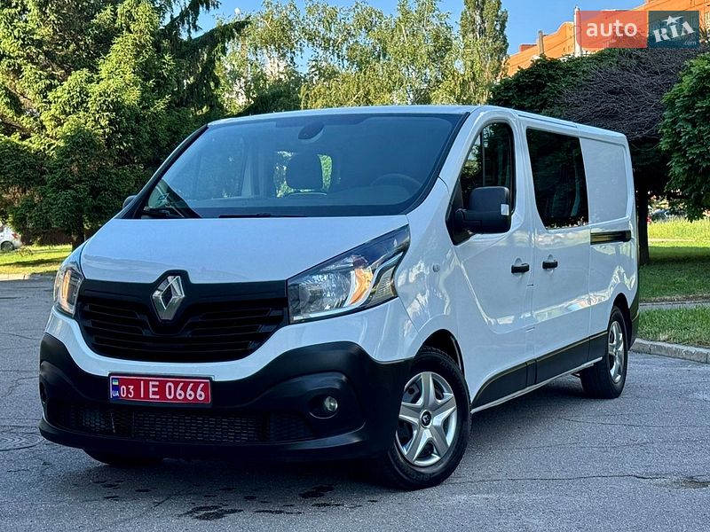 2018 Renault Trafic, VIN VF1FL000659605675:plate — фото 1 (autoria)