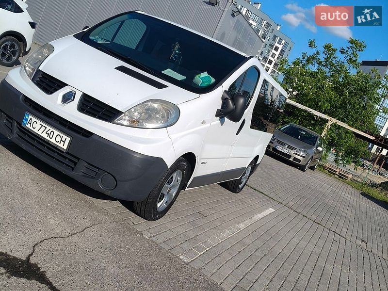2008 Renault Trafic, VIN VF1FLAHA68Y289235:plate — фото 1 (autoria)