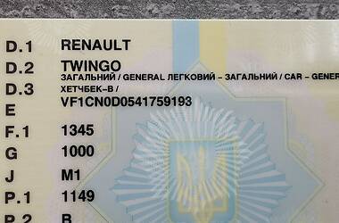 Хетчбек Renault Twingo 2009 в Вінниці