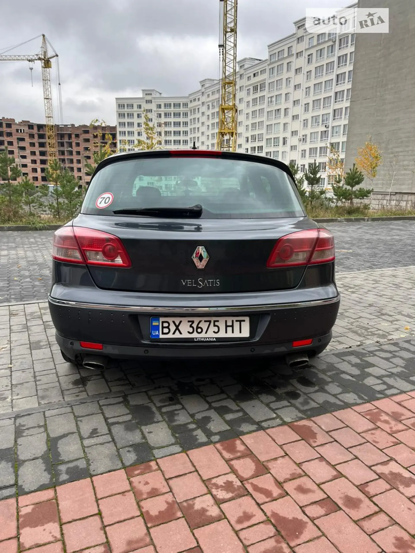 Renault Vel Satis 2009 VIN VF1BJRB0C42300917 фото оголошення 8 з 12