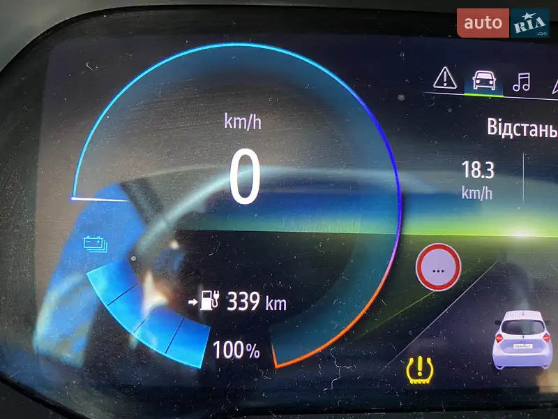 Хэтчбек Renault Zoe 2021 в 