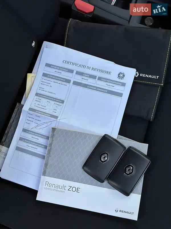 Хэтчбек Renault Zoe 2020 в Ровно документ