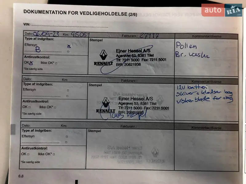 Хетчбек Renault Zoe 2020 в Львові документ