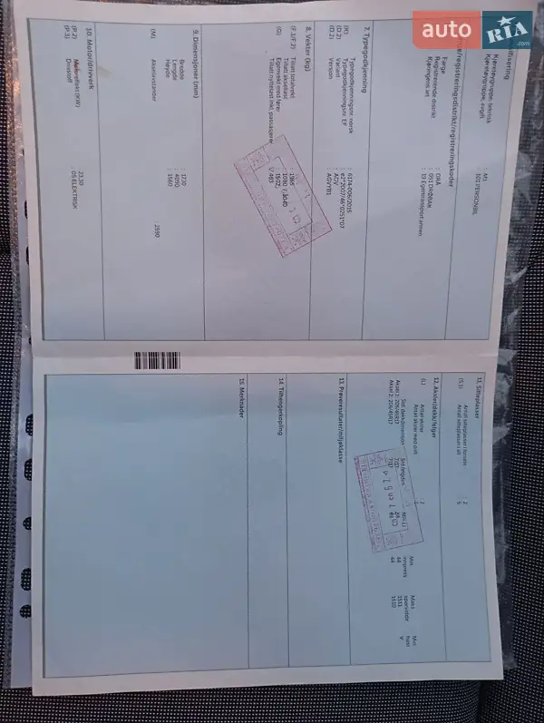 Хэтчбек Renault Zoe 2015 в Кременце документ 4 фото Хэтчбек Renault Zoe 2015 в Кременце документ