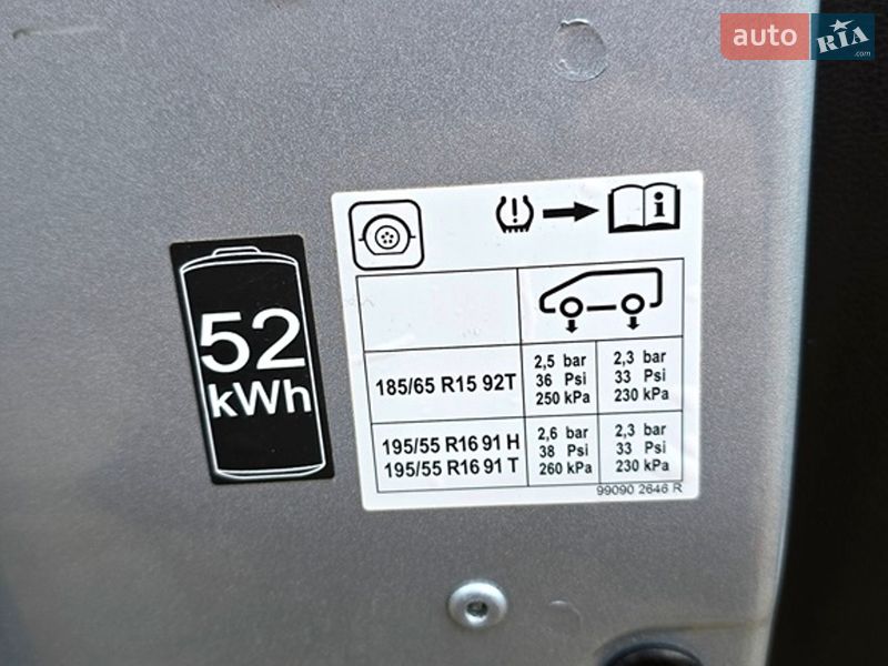 Хэтчбек Renault Zoe 2022 в Киеве фото 18 Хэтчбек Renault Zoe 2022 в Киеве