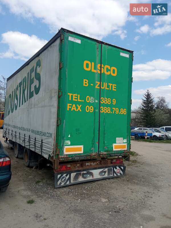 Тентованный борт (штора) - прицеп Renders RMAC 2000 в Львове