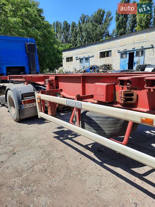 Контейнеровоз полуприцеп Renders ROC 1995 в Одессе фото 3 Контейнеровоз полуприцеп Renders ROC 1995 в Одессе
