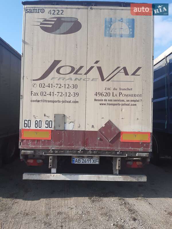 Тентований борт (штора) - напівпричіп Renders ROC 2007 в Черкасах