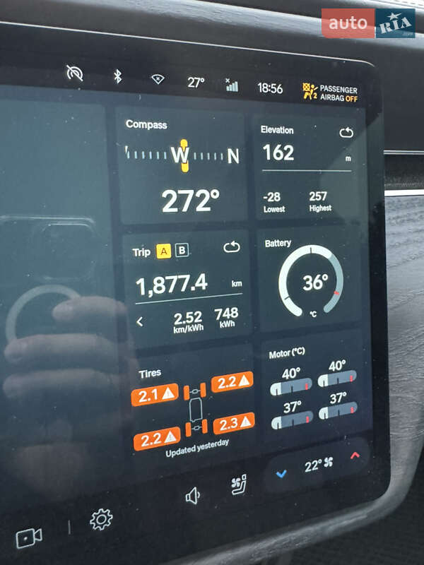 Внедорожник / Кроссовер Rivian R1S 2023 в Киеве