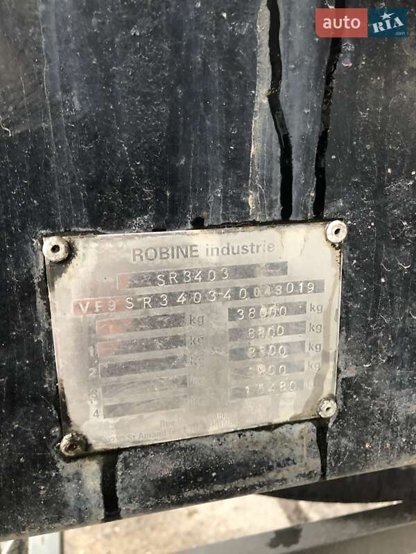 Цистерна полуприцеп Robert 6222 2004 в Прилуках