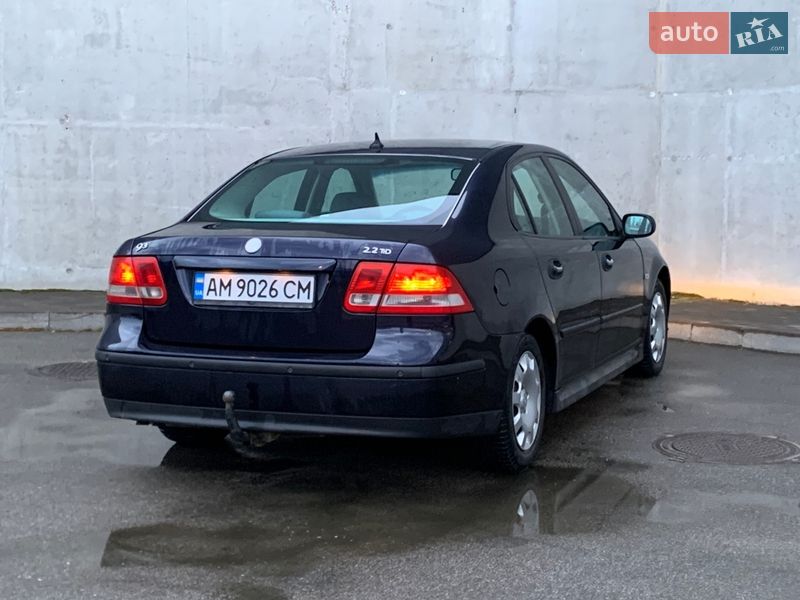 Седан Saab 9-3 2003 в Киеве