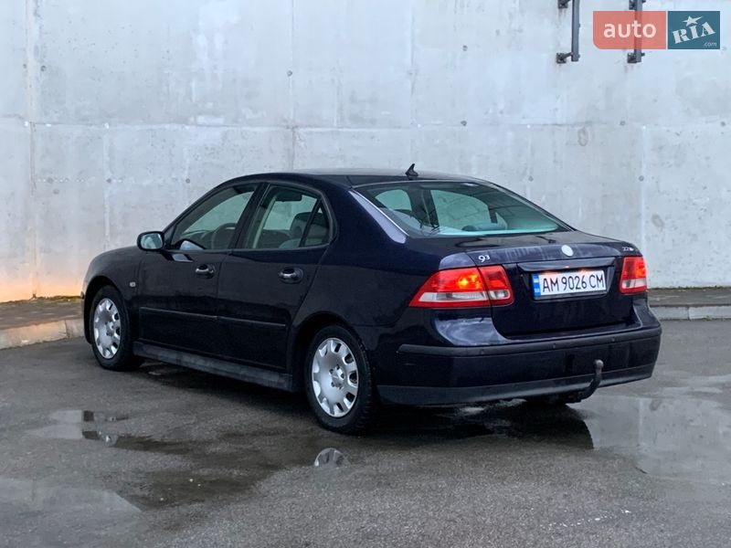 Седан Saab 9-3 2003 в Киеве